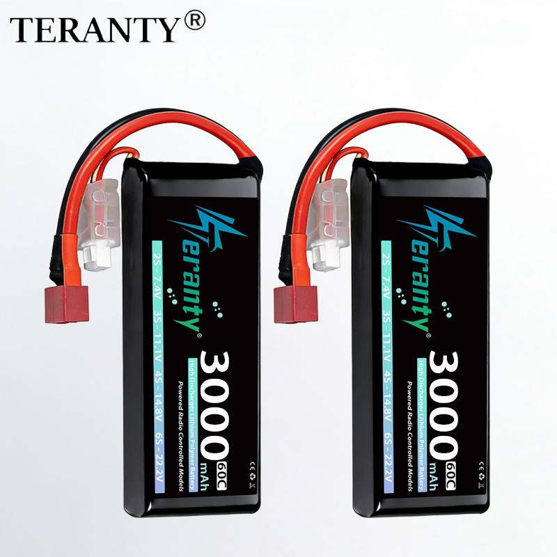 Drone Gimbal Controller - Batería Lipo TERANTY 2S 3000mAh 7.4V
