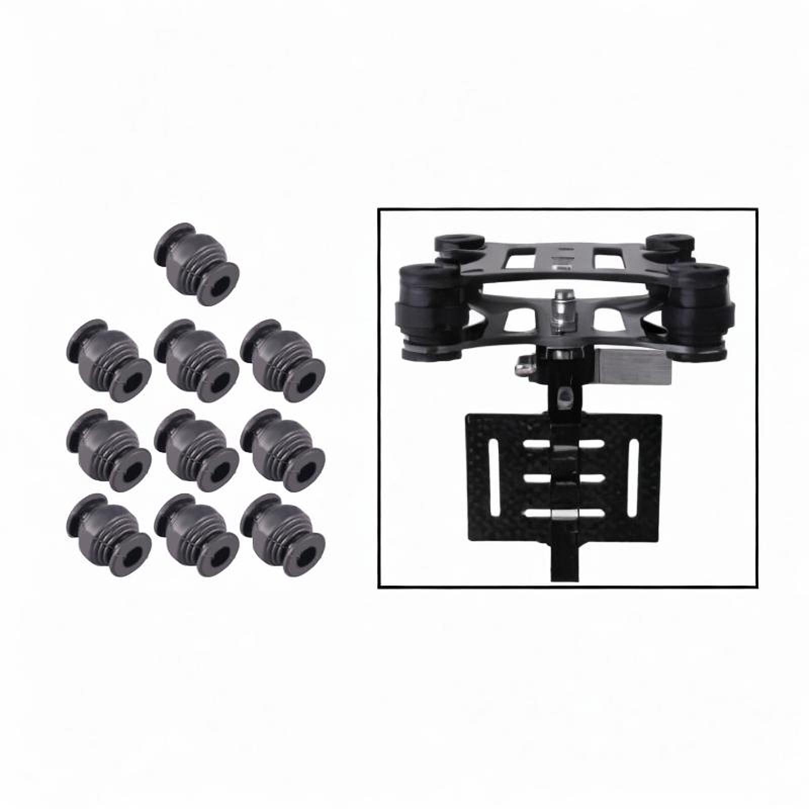 10 piezas de bolas de goma de  - Drone Gimbal Mount reseña y precio