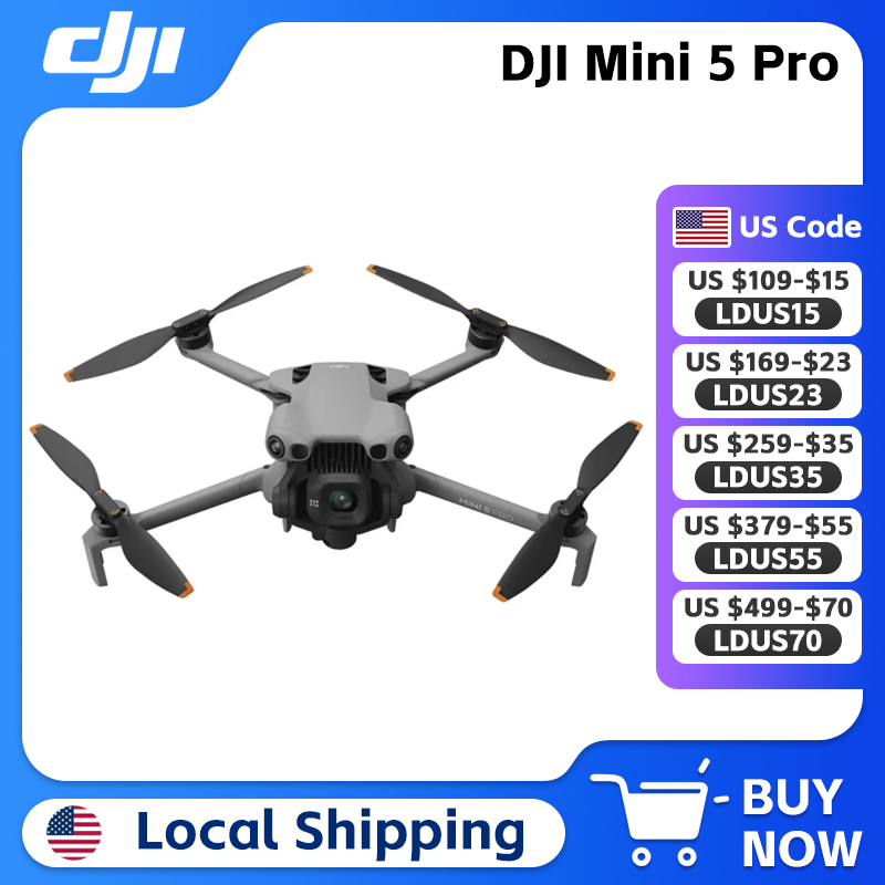 DJI Mini 5 Pro Cámara CMOS gra - Drone Gimbal 3 Axis reseña y precio